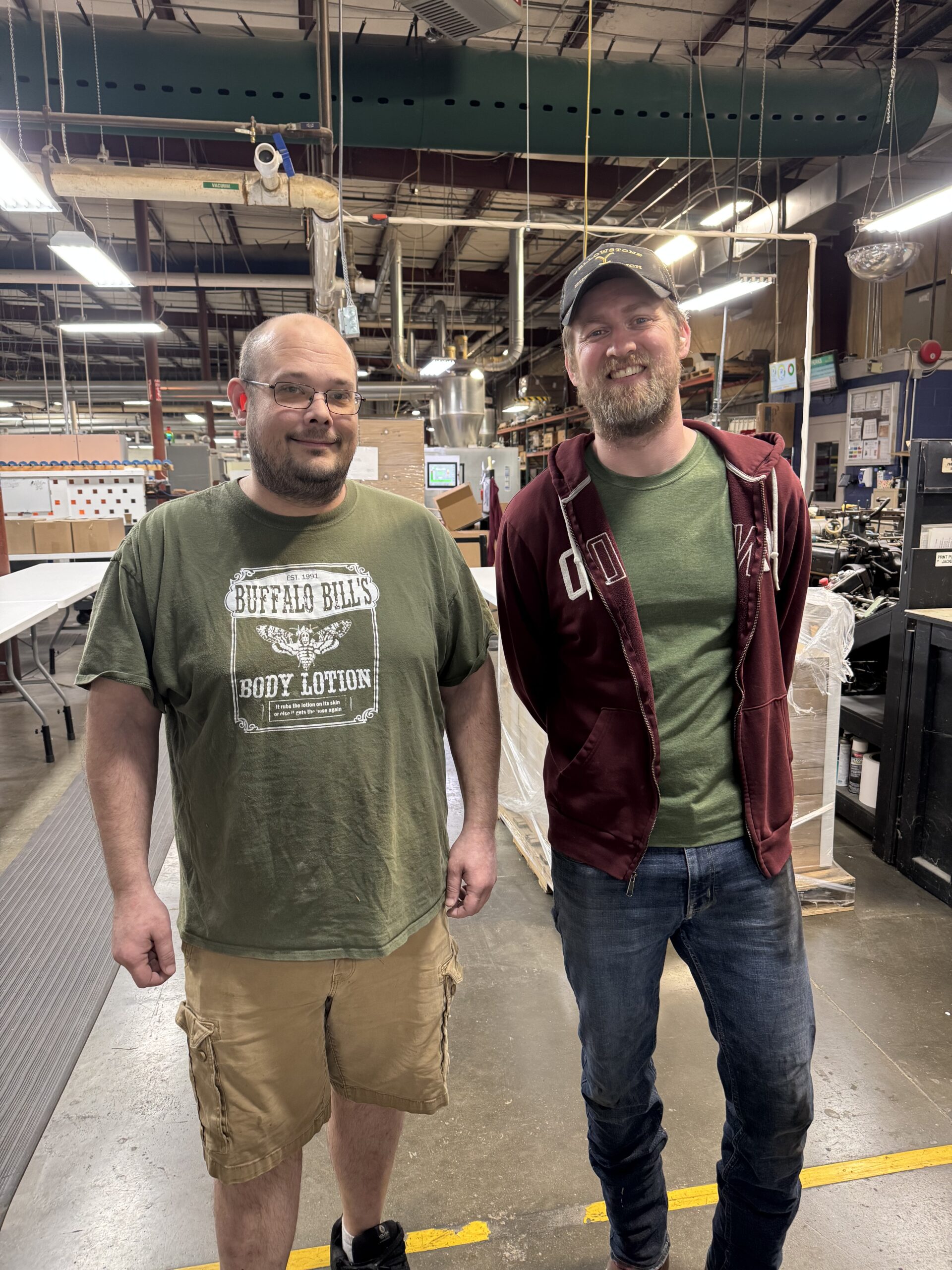 JBM employees recognize Mental Health Awareness Month with a "Be Seen in Green" challenge.