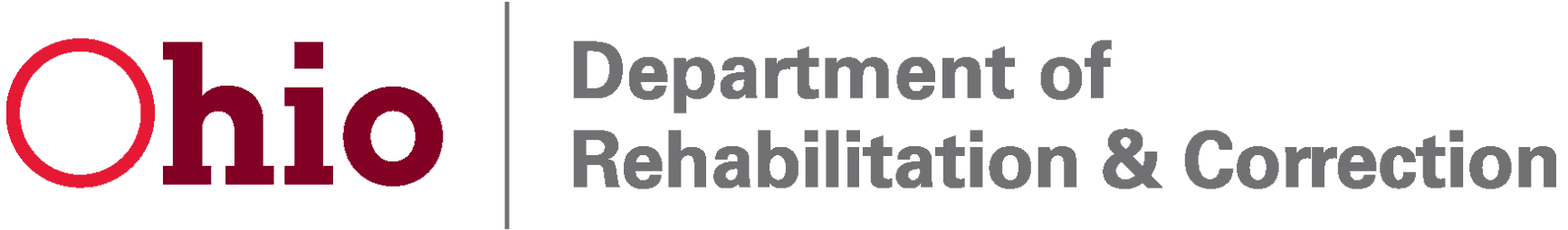 Logo of the Ohio Department of Rehabilitation and Correction.