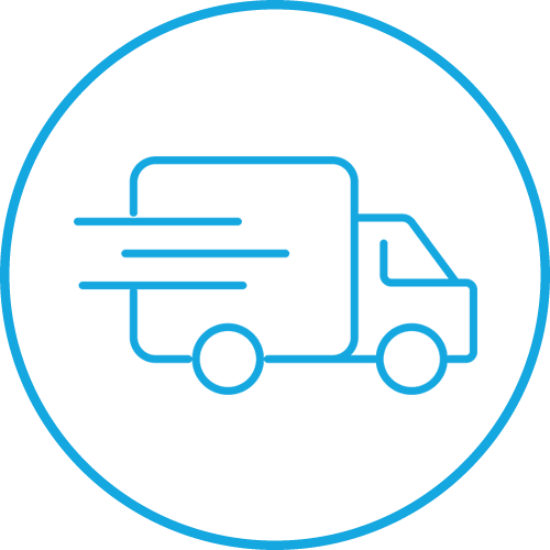 Shipping icon for JBM Packaging.